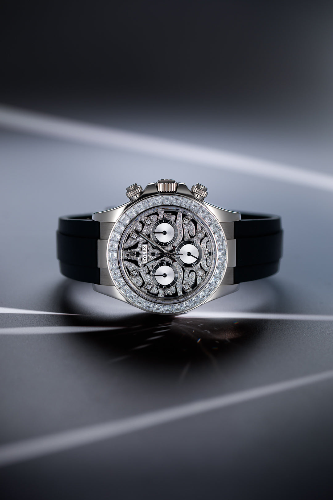 Daytona Eye Of The Tiger White Gold