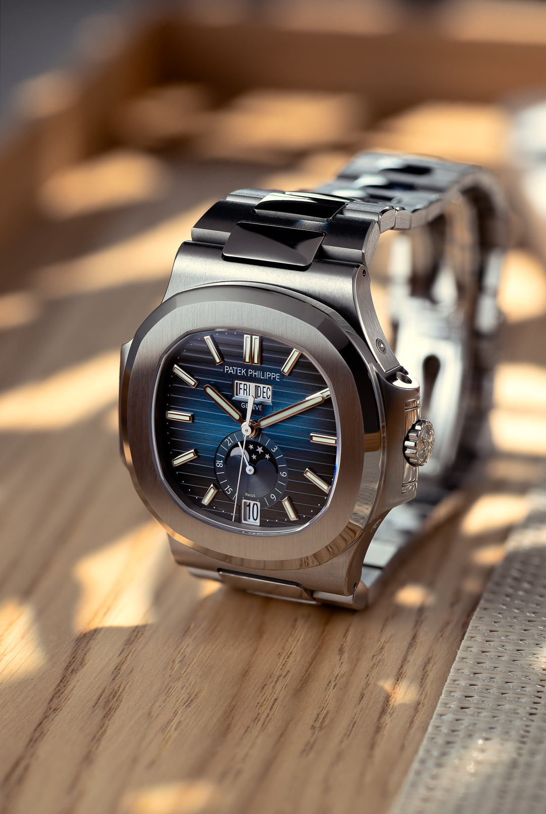 Patek Philippe Nautilus 'Blue Dial' Annual Calendar