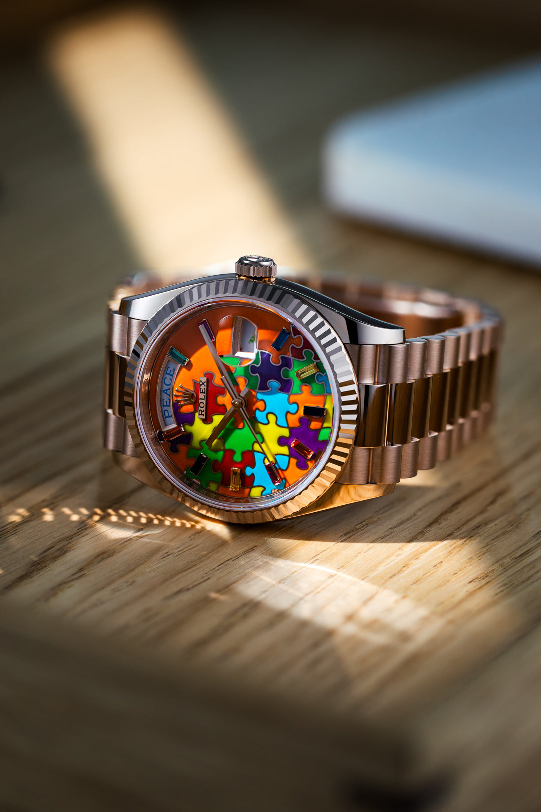 Day-Date Rose Gold 'Puzzle Dial'