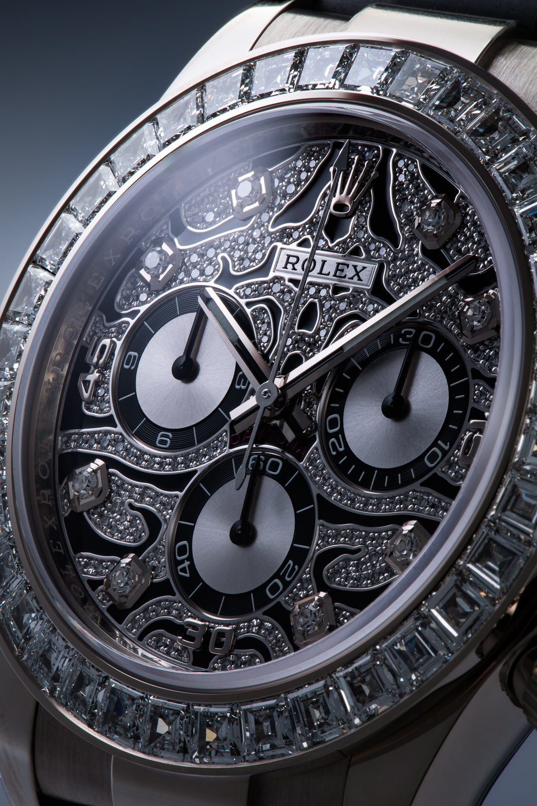 Daytona Eye Of The Tiger White Gold