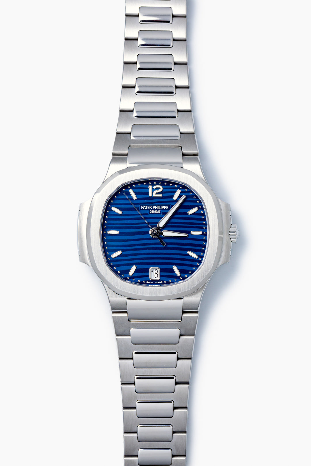 Ladies' Nautilus Stainless Steel Automatic Blue Dial