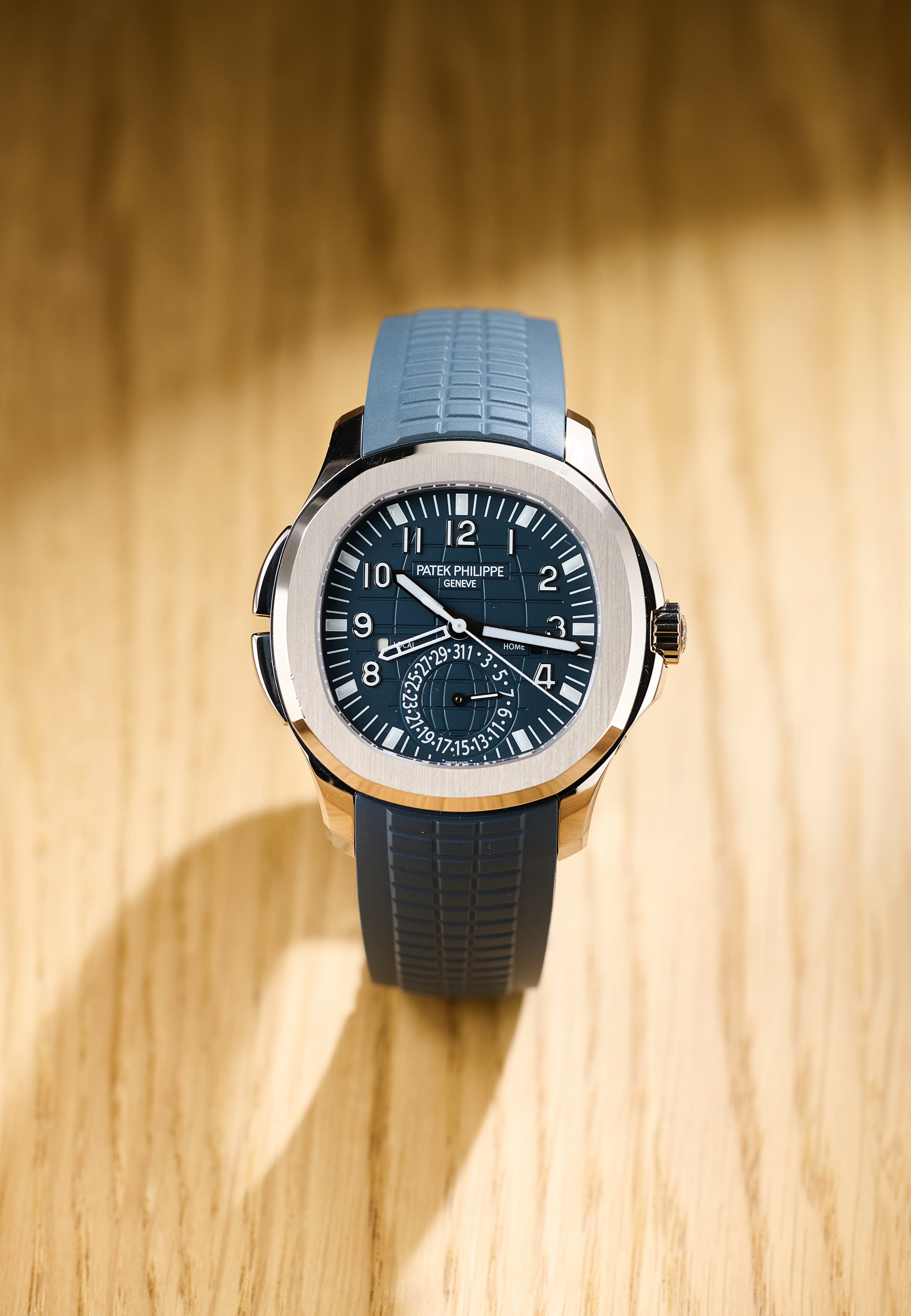 Patek Philippe Aquanaut Travel Time White Gold