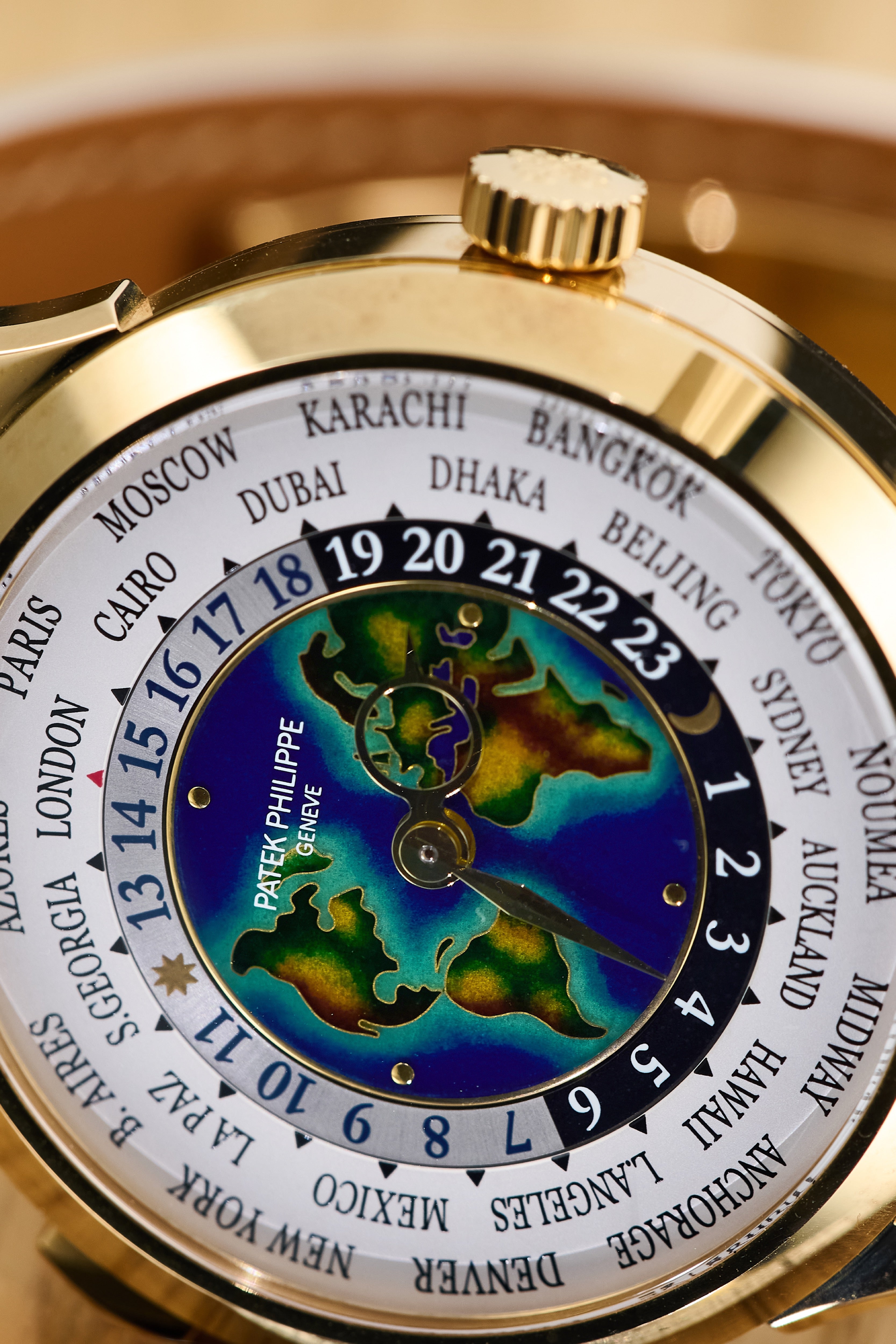 Patek Philippe World Time Yellow Gold
