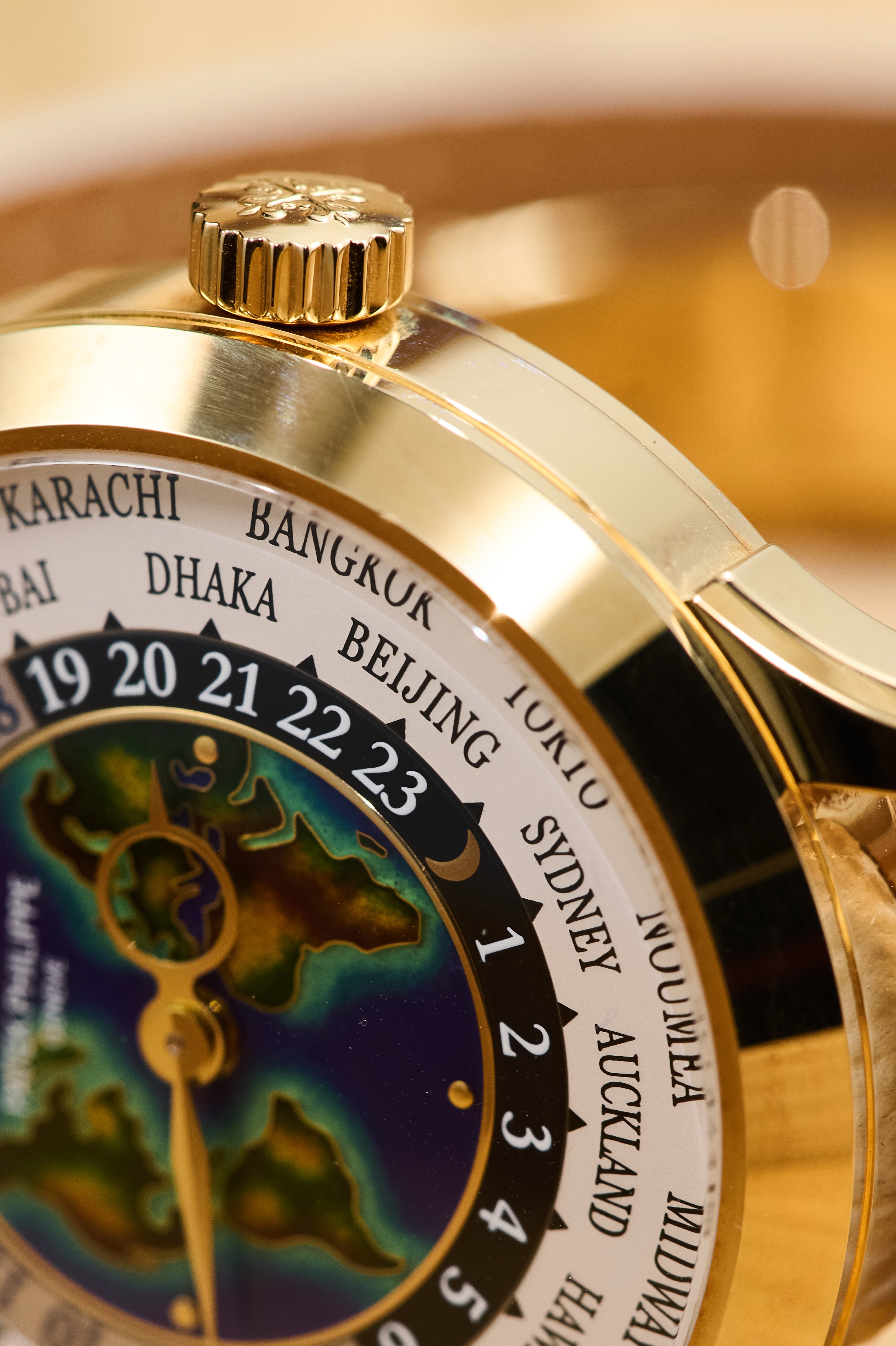 Patek Philippe World Time Yellow Gold