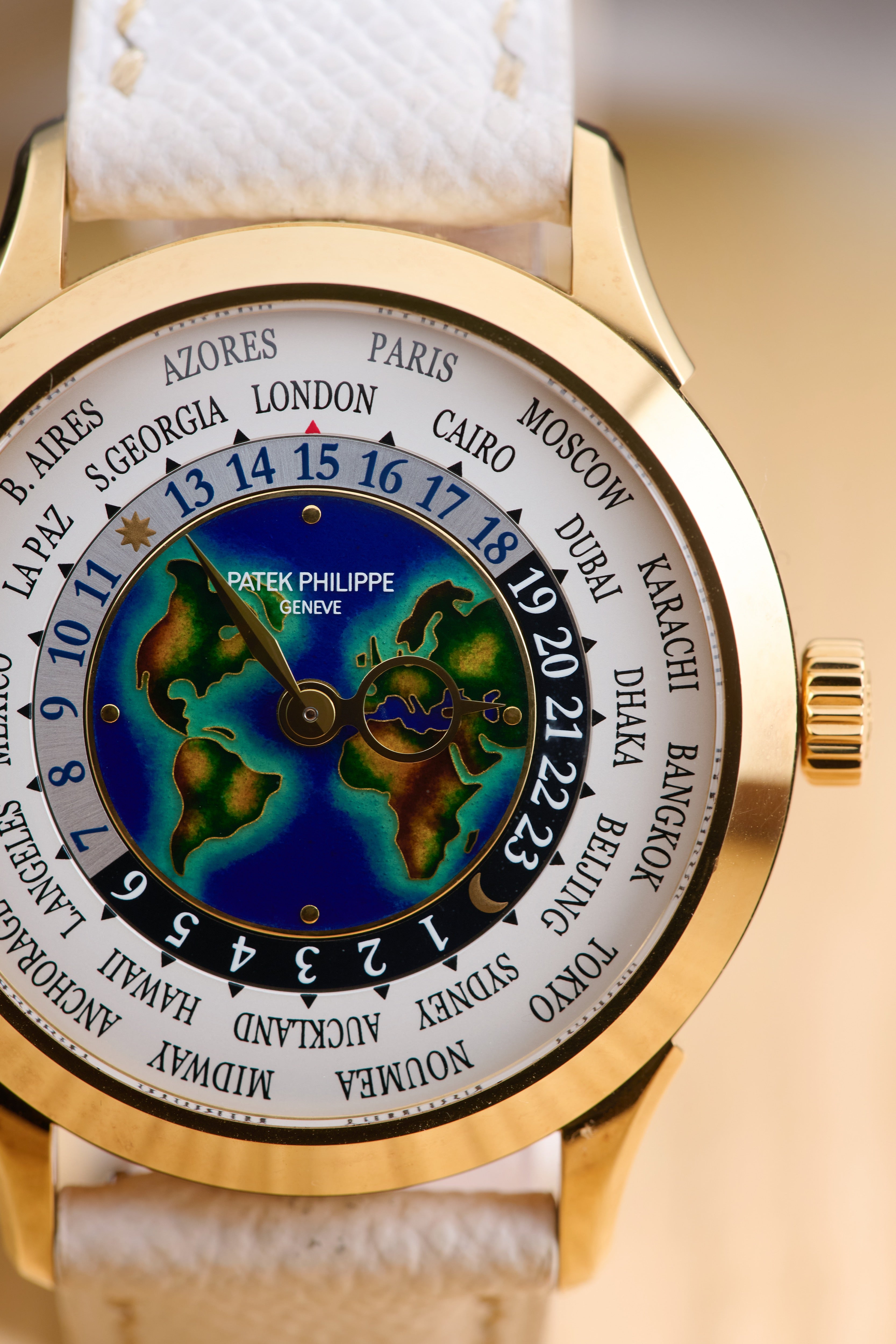Patek Philippe World Time Yellow Gold