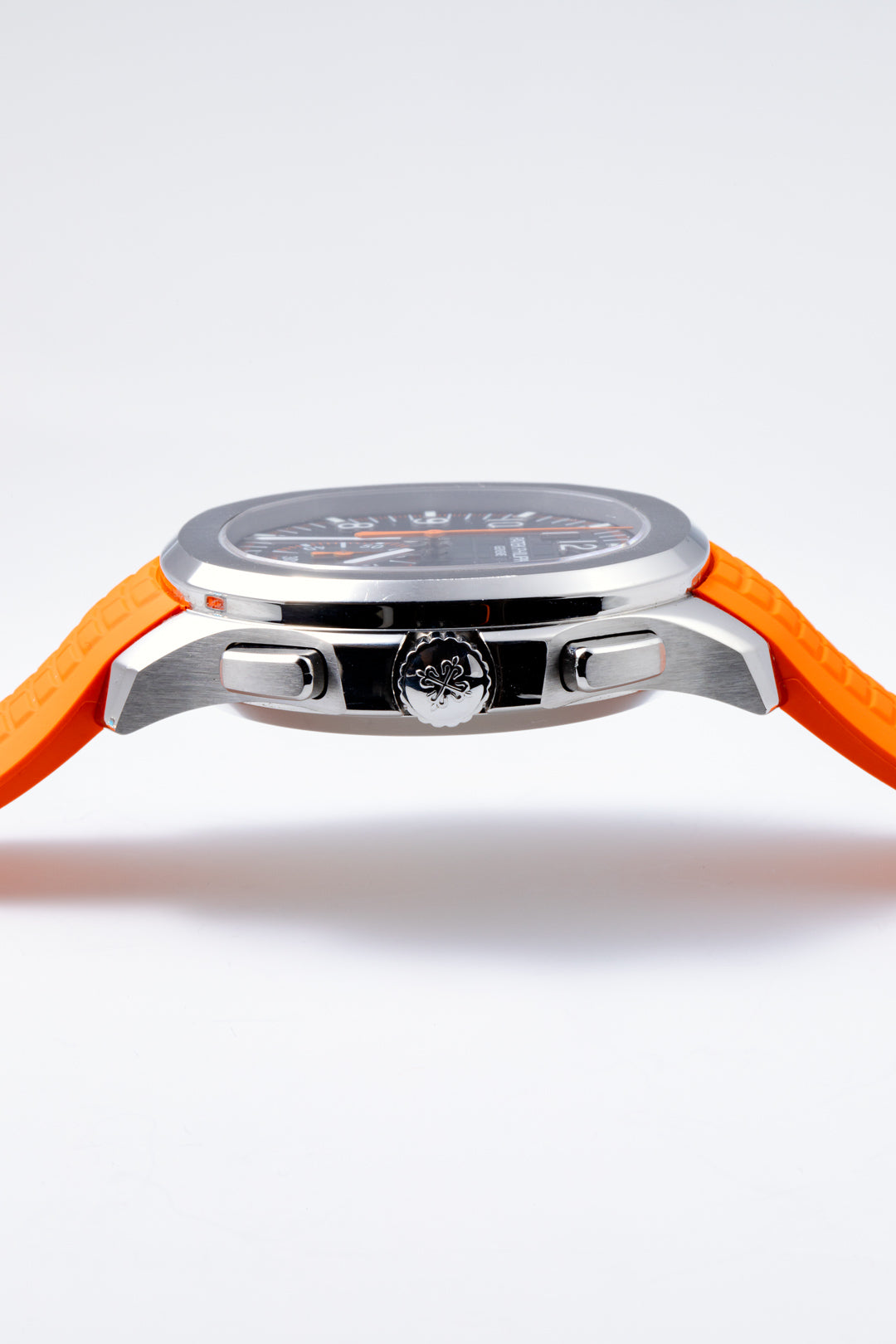 Aquanaut Chronograph Steel Orange 5968A-001
