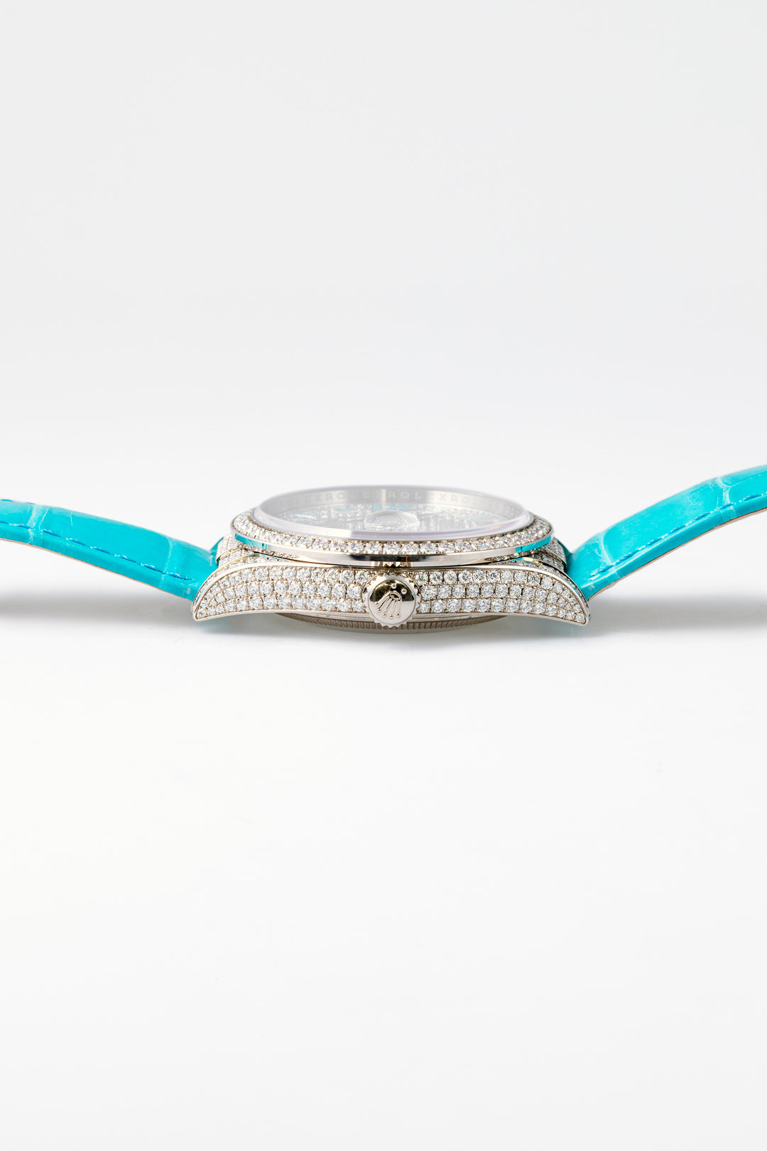 White Gold Day-Date Diamond Pavé