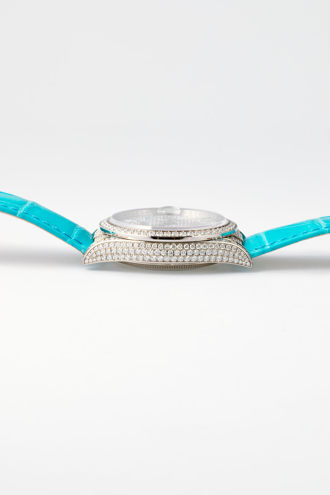 White Gold Day-Date Diamond Pavé
