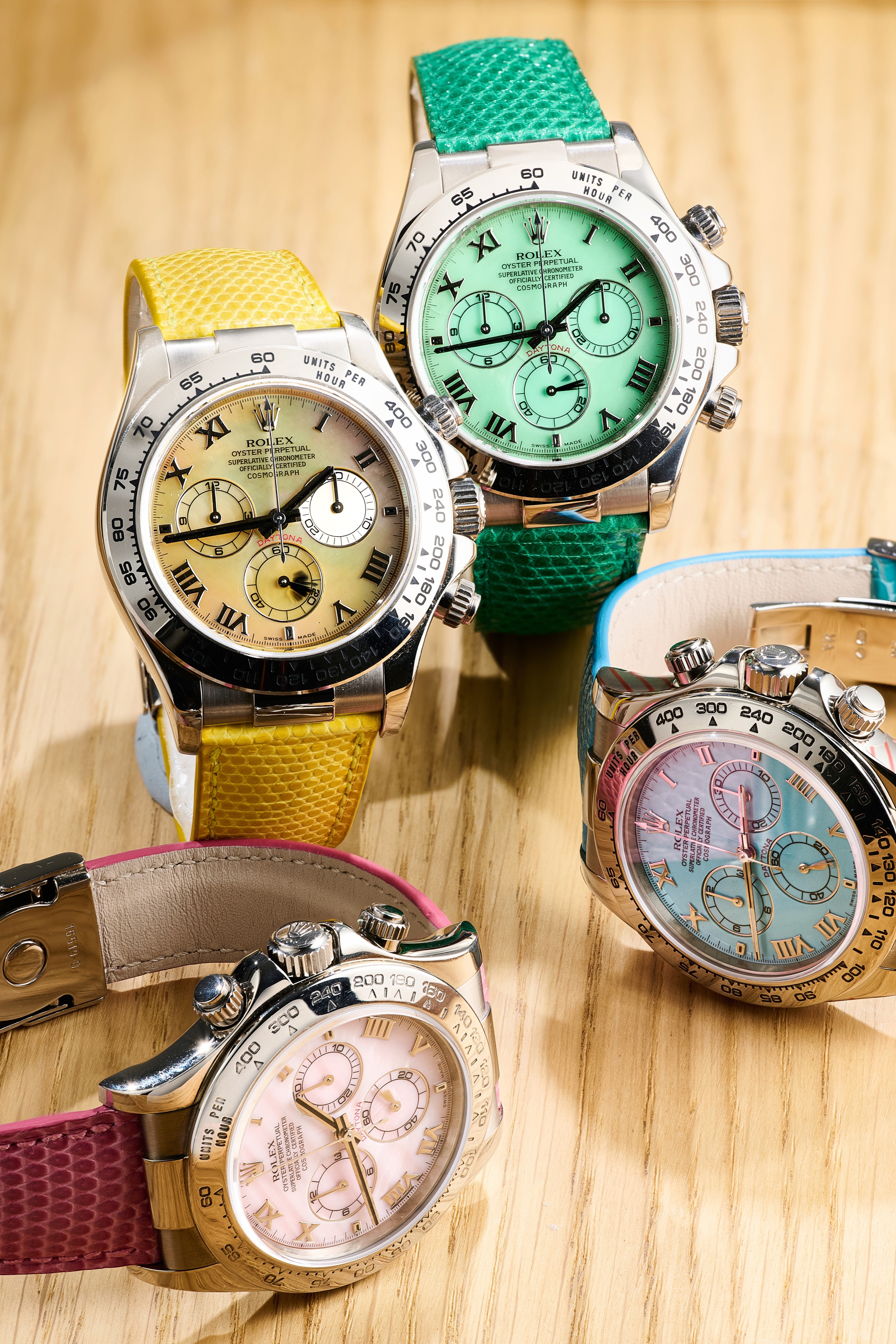 Rolex Beach Daytona's - The Complete Set (x4) Recently Serviced