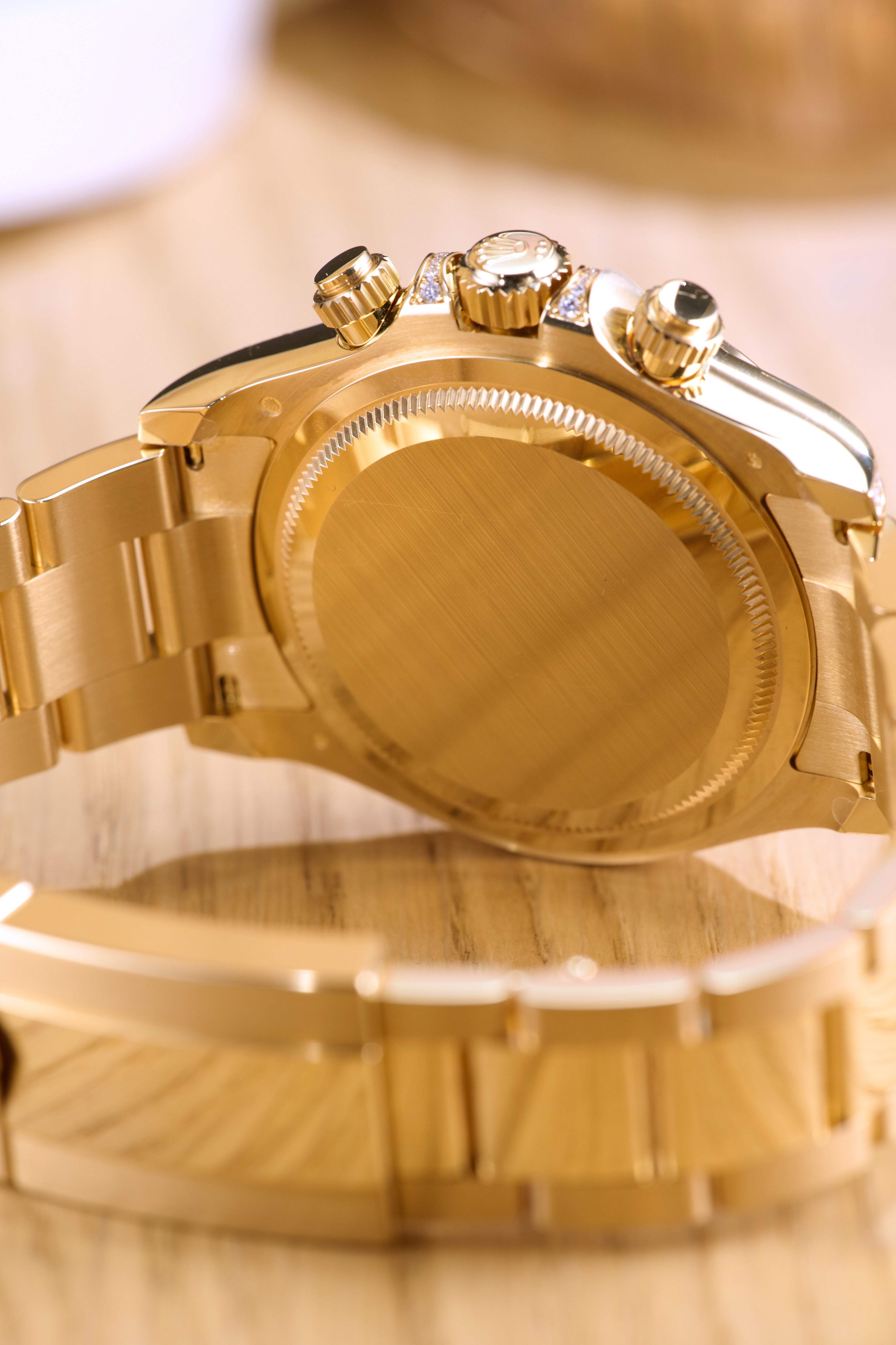 Rolex Yellow Gold Rainbow Daytona