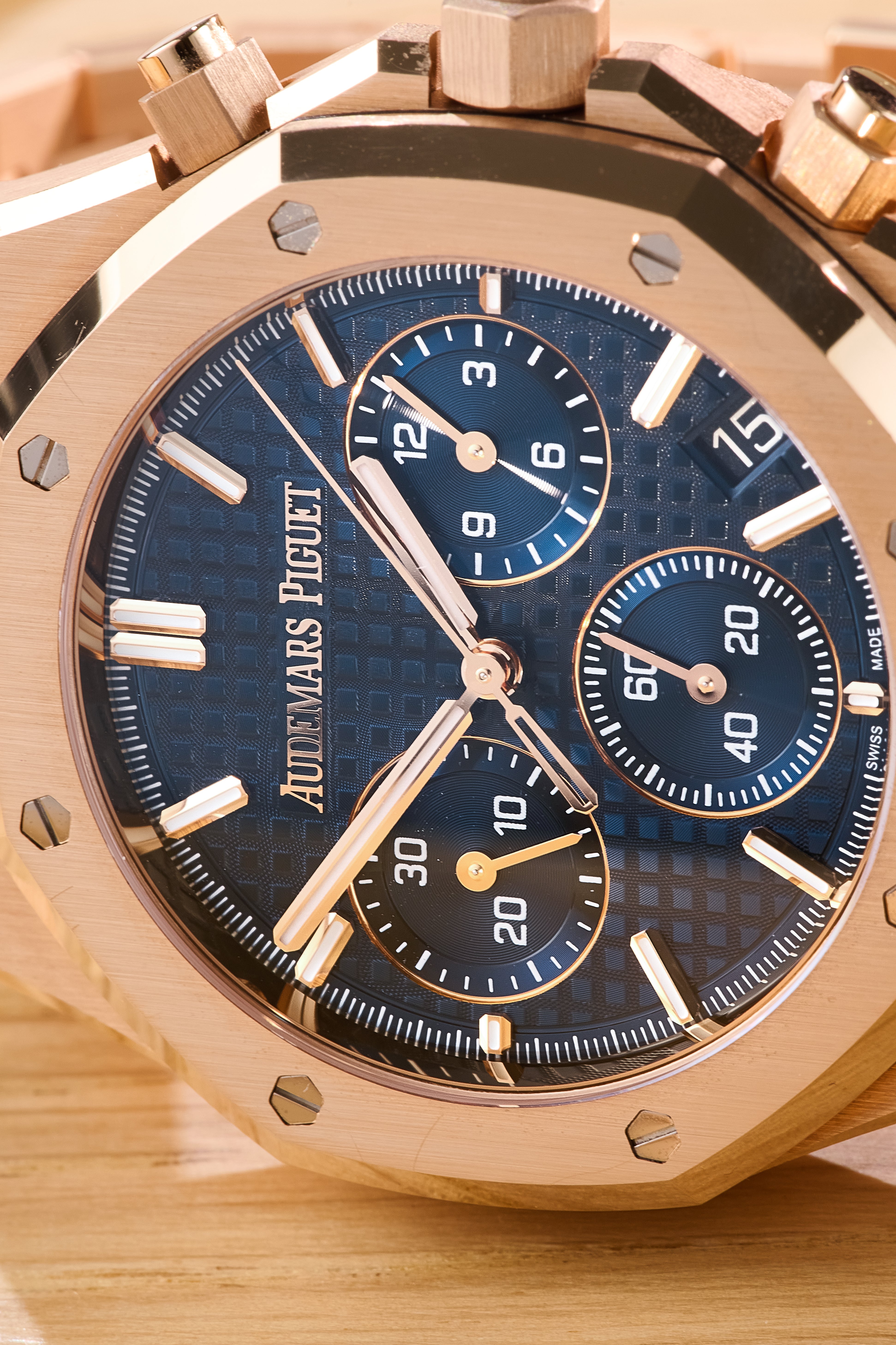 Audemars Piguet Royal Oak Rose Gold Chronograph