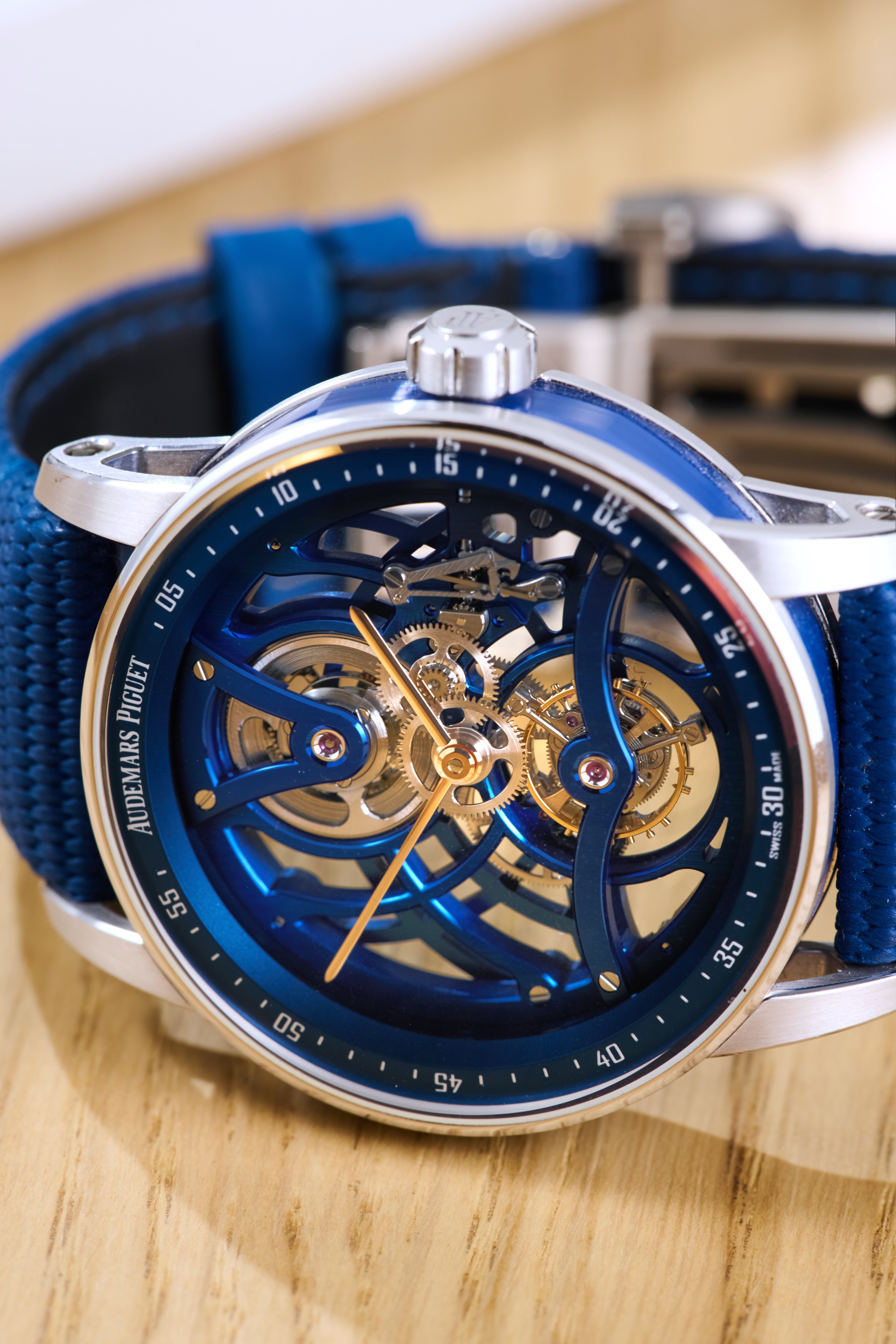 Audemars Piguet Code 11:59 Blue Ceramic Tourbillon