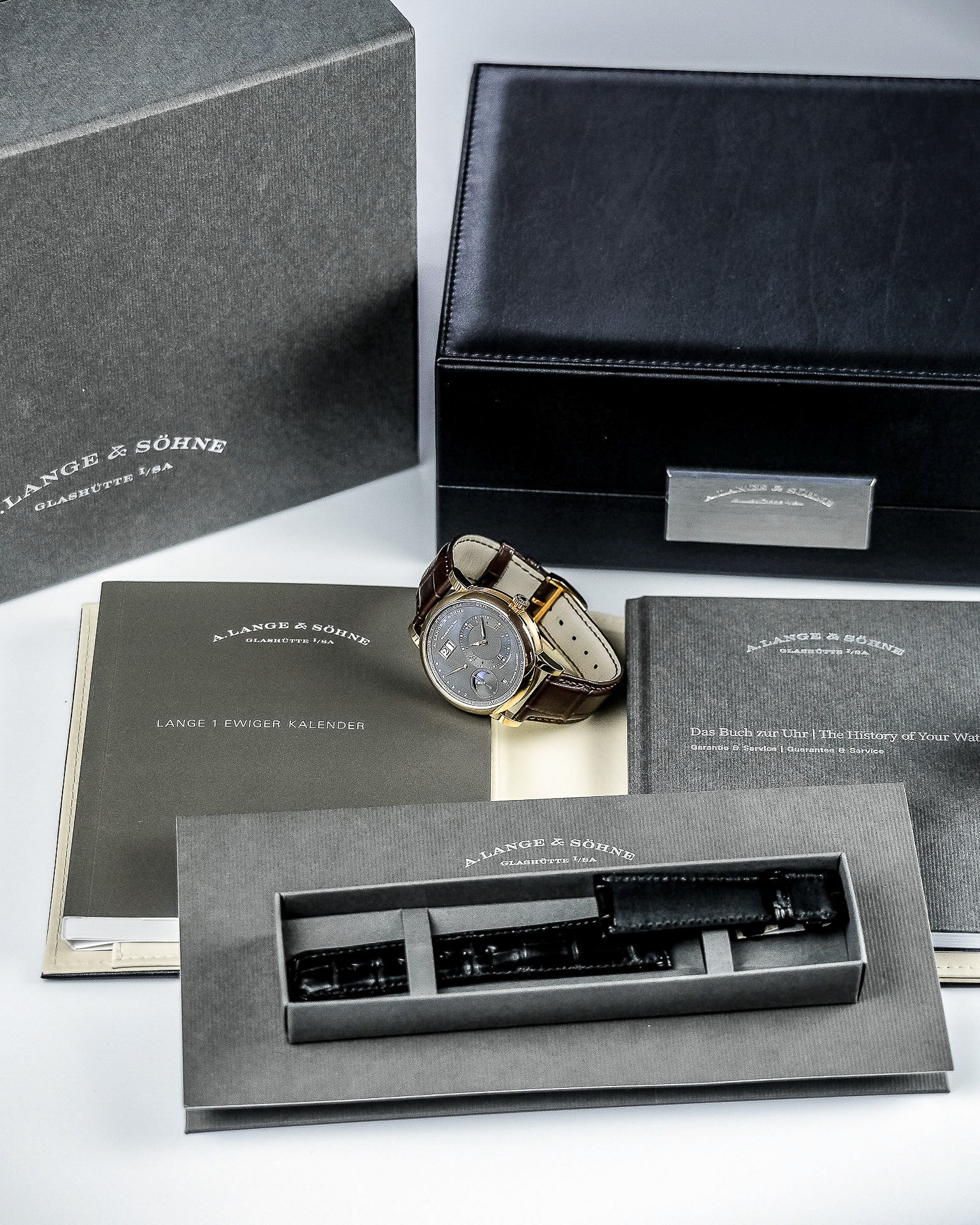 Lange 1 Pink Gold 'Perpetual Calendar'