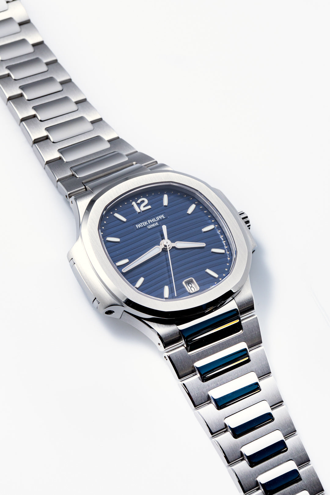 Ladies' Nautilus Stainless Steel Automatic Blue Dial