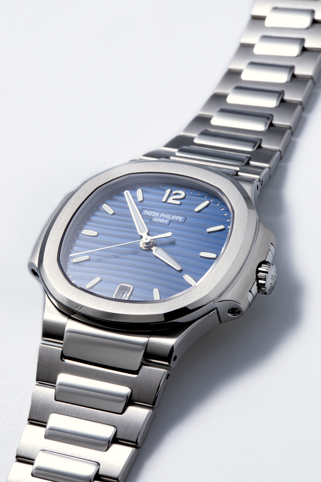 Ladies' Nautilus Stainless Steel Automatic Blue Dial