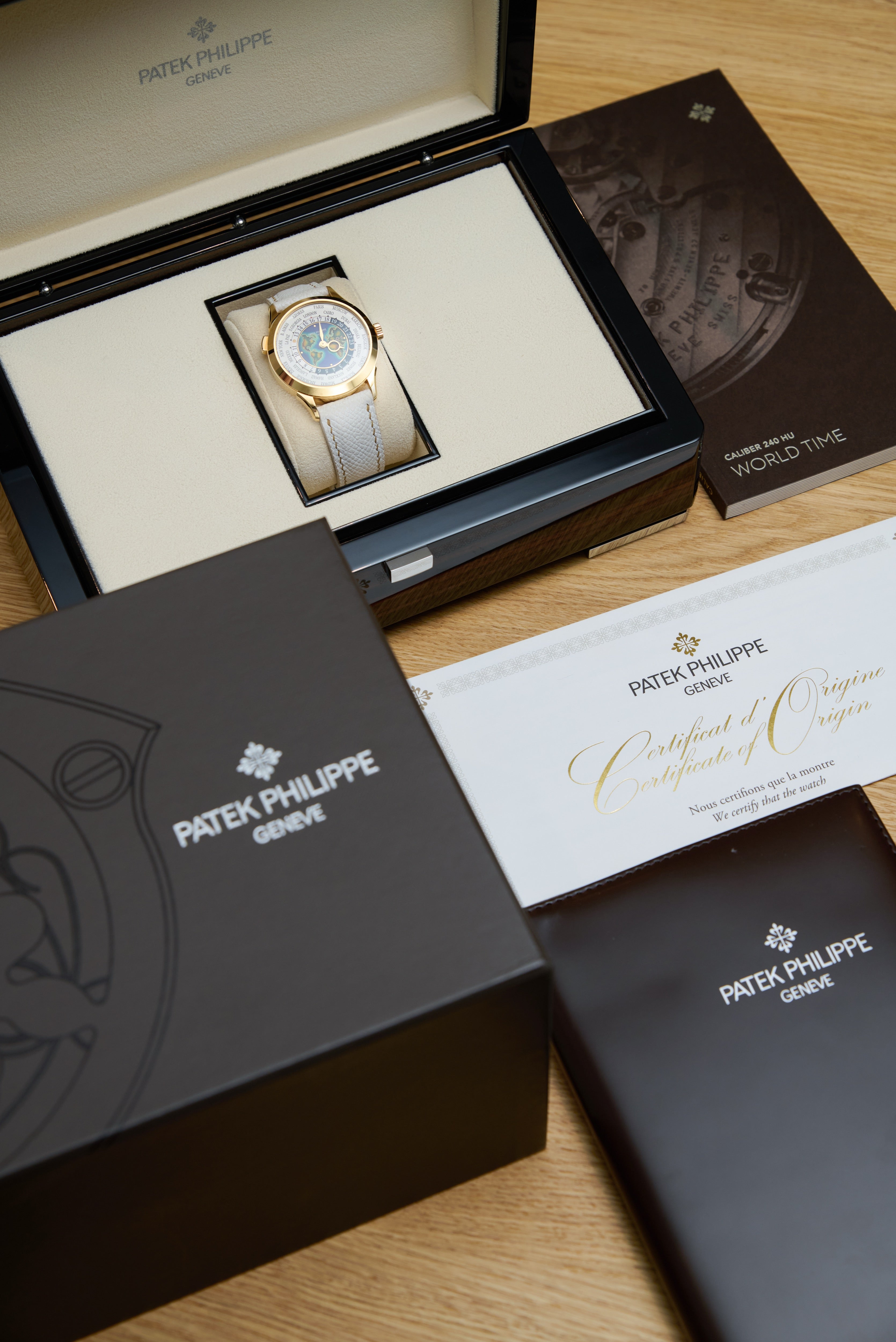 Patek Philippe World Time Yellow Gold