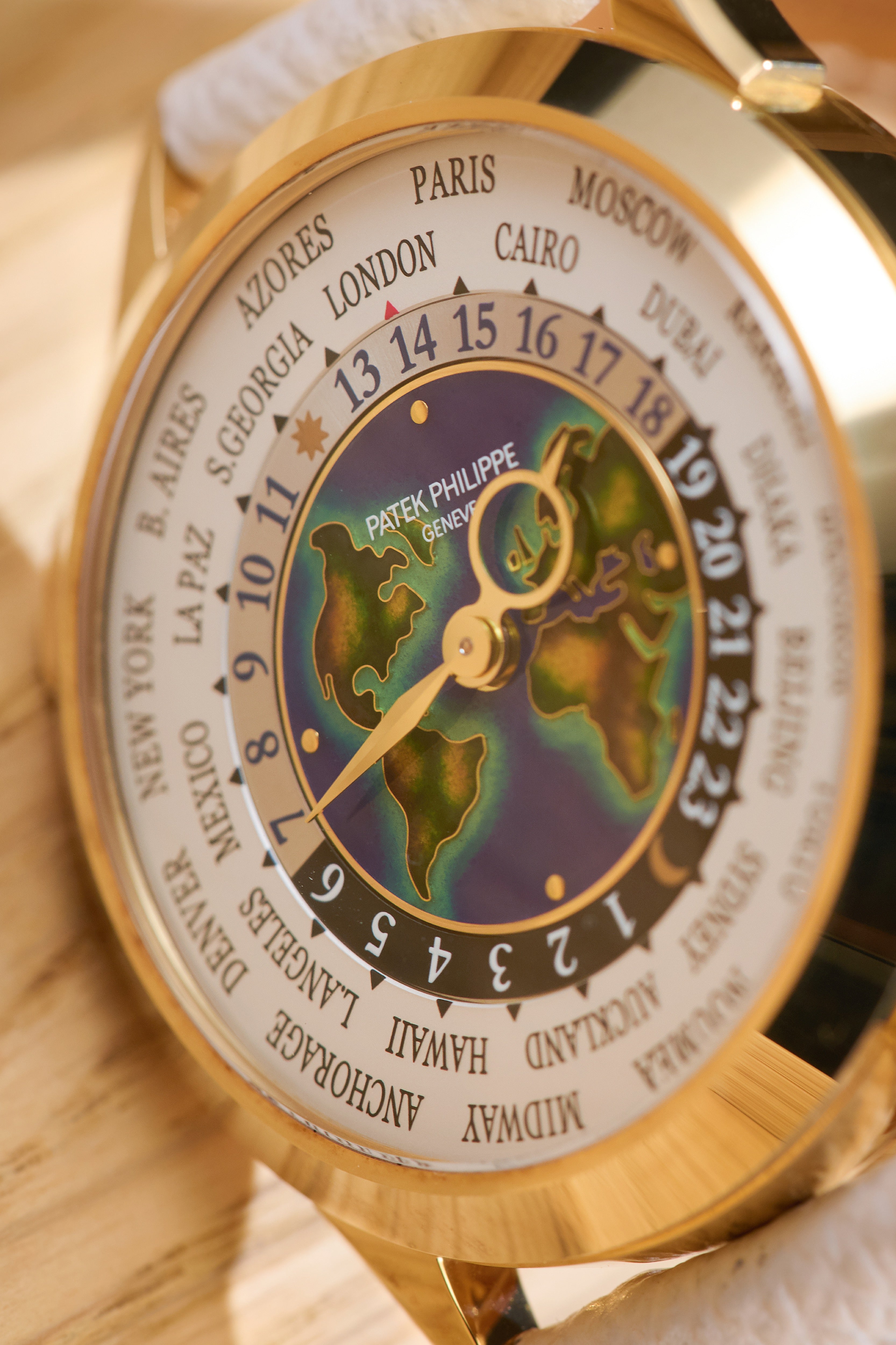 Patek Philippe World Time Yellow Gold