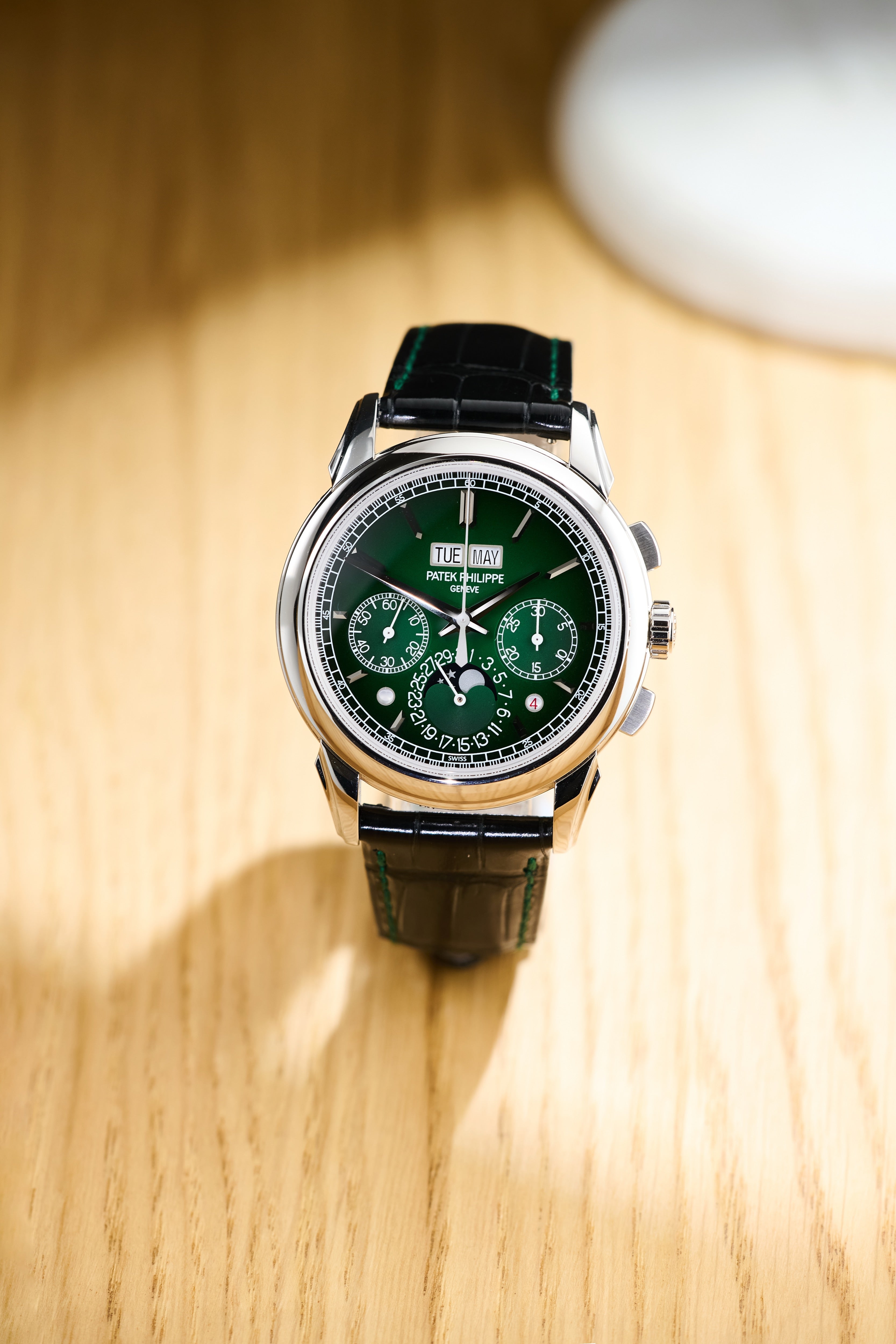 Patek Philippe Green Dial Perpetual Calendar