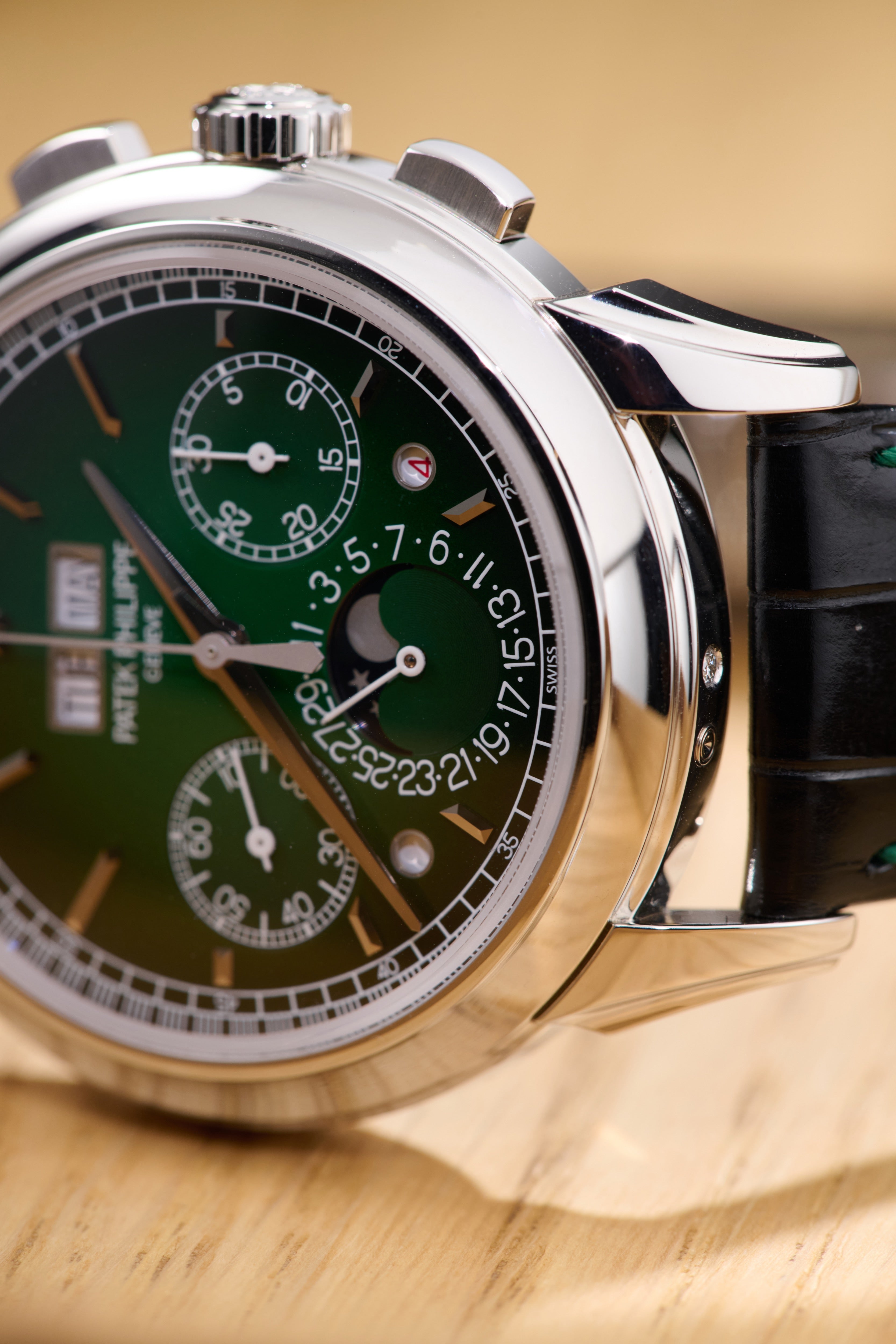 Patek Philippe Green Dial Perpetual Calendar