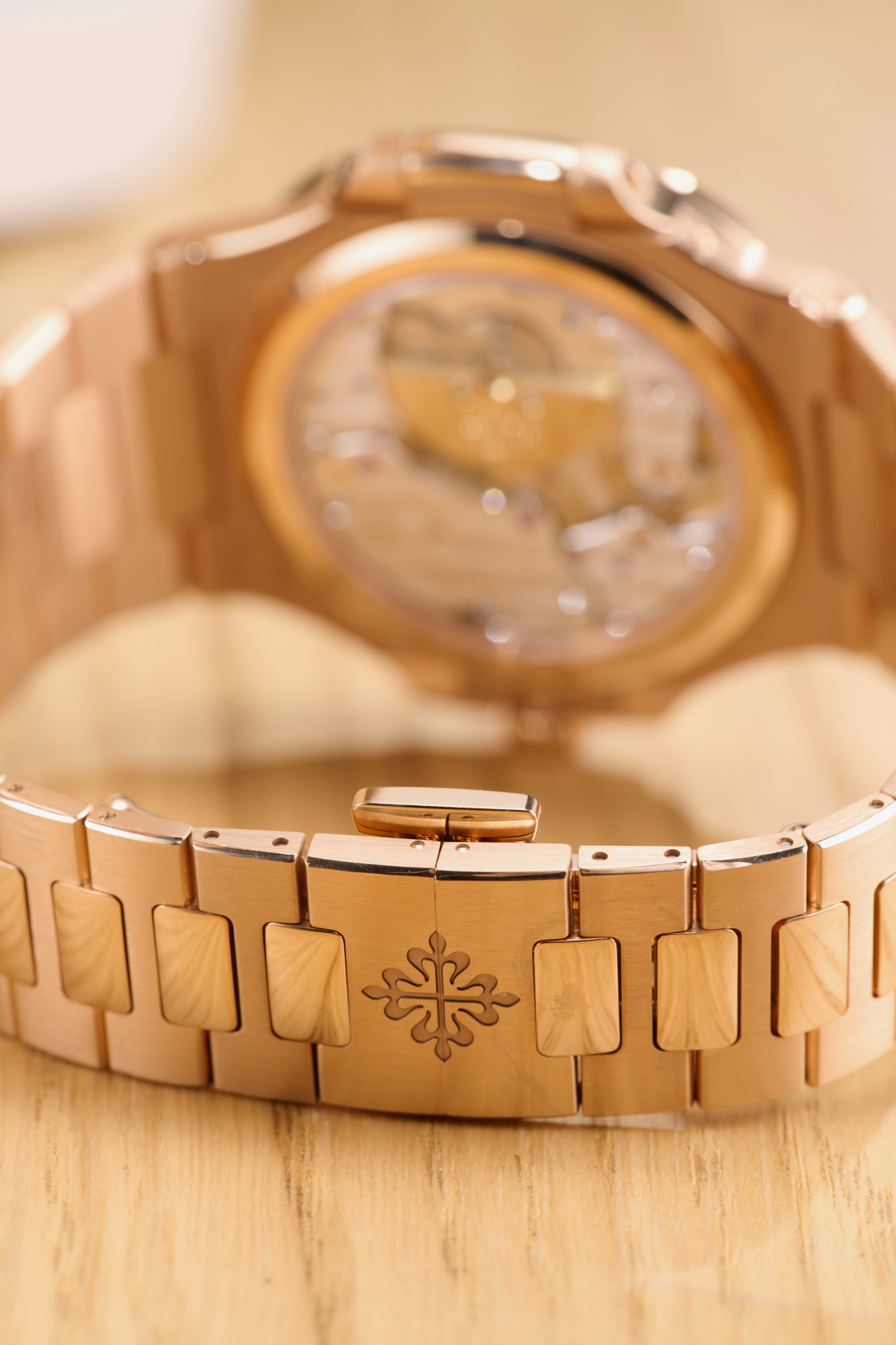 Patek Philippe Nautilus Rose Gold Moonphase