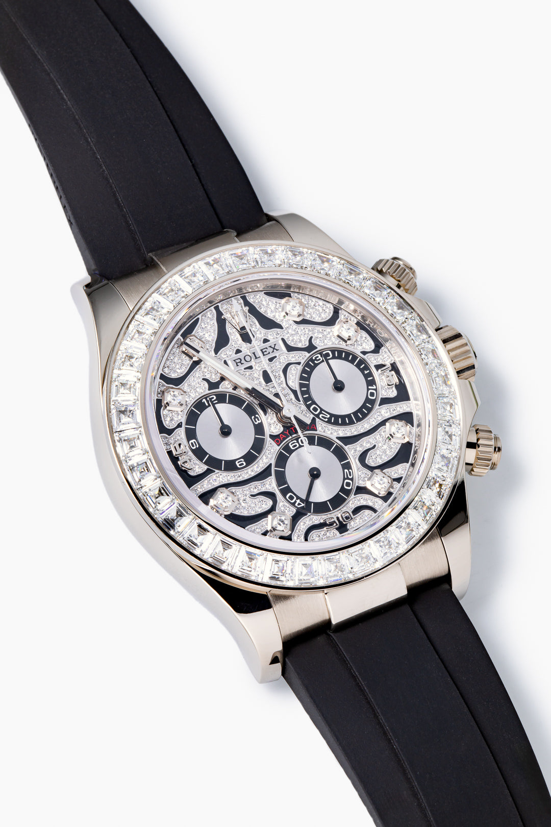 Daytona Eye Of The Tiger White Gold