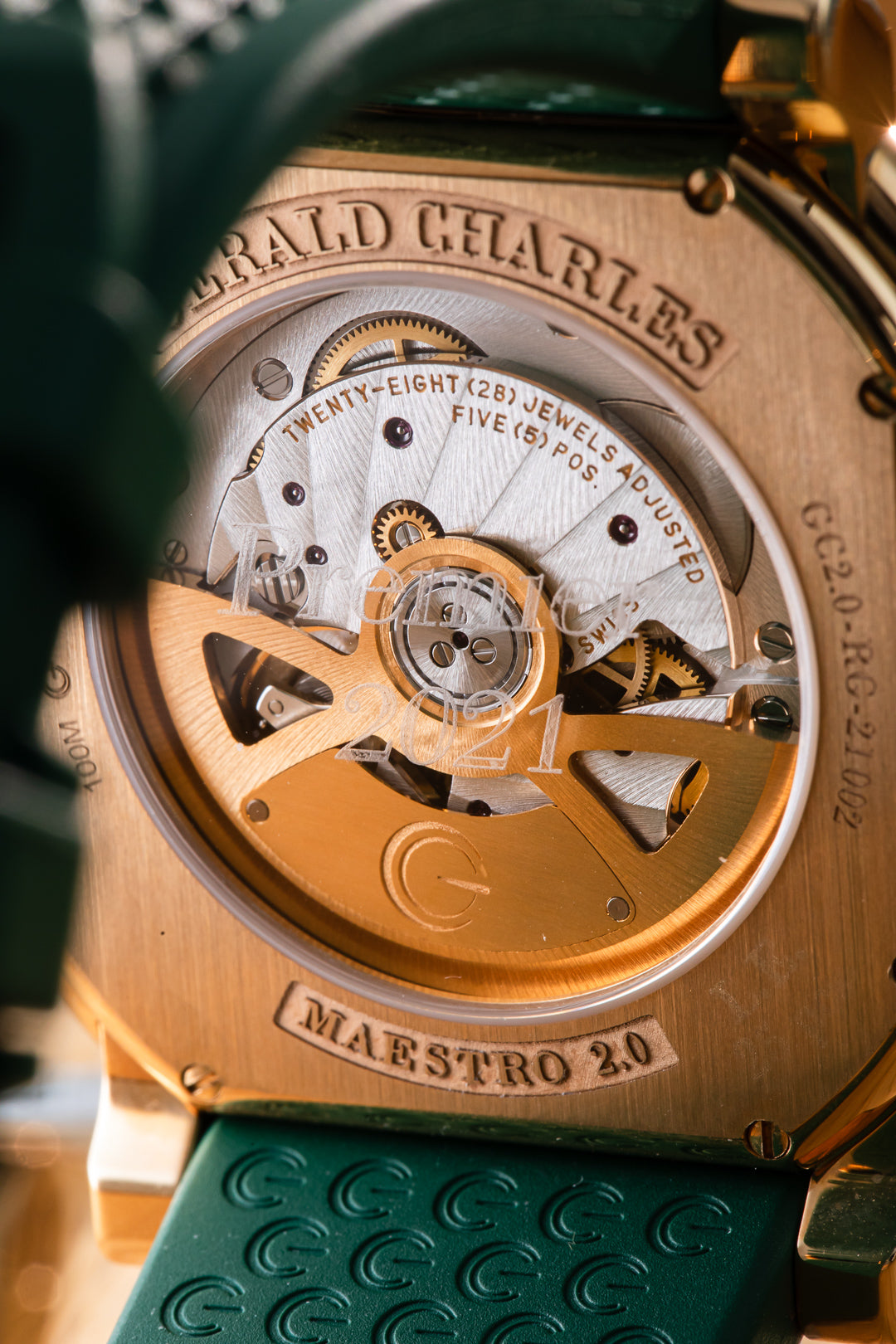 Maestro 2.0 Ultra-thin Green Dial