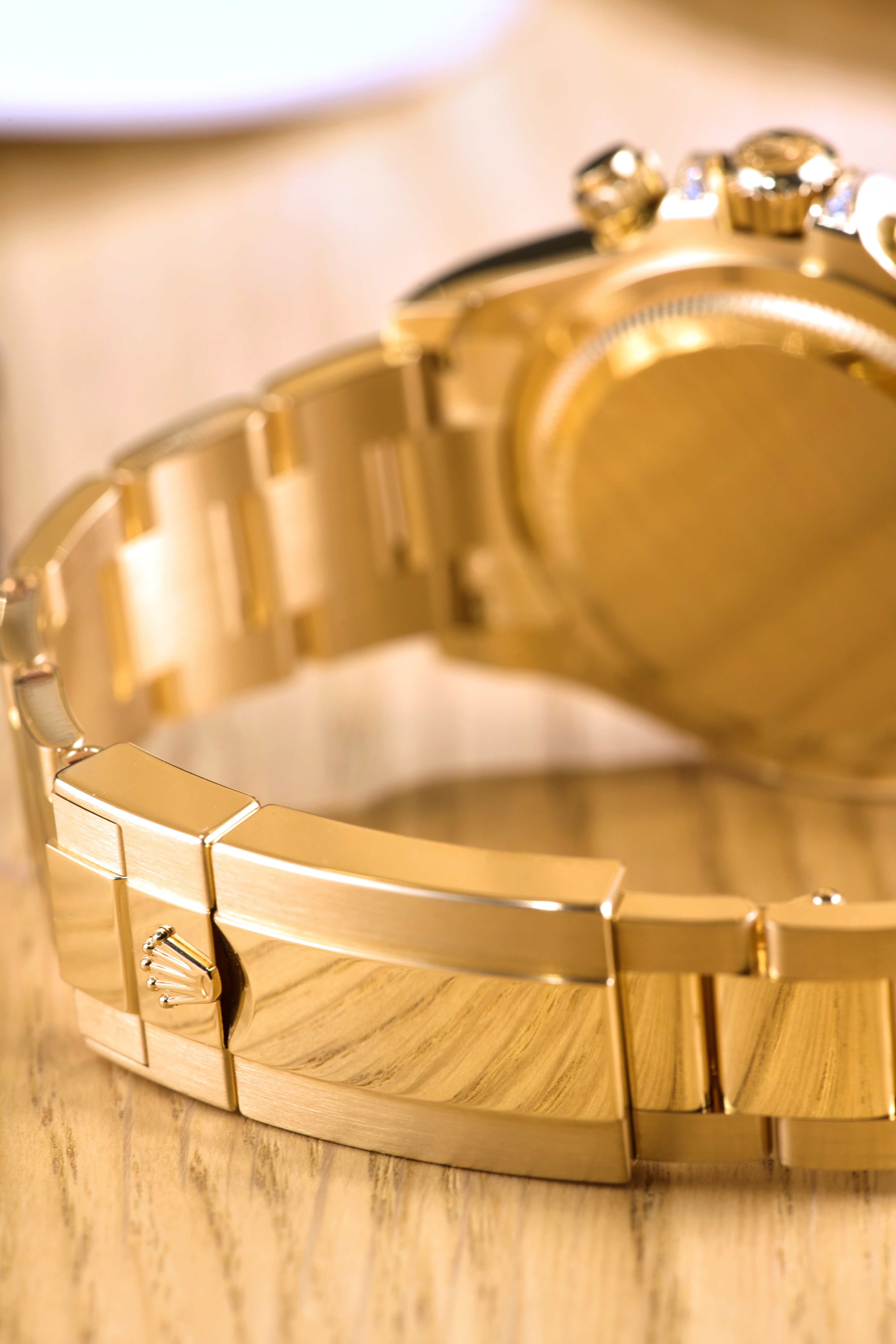 Rolex Yellow Gold Rainbow Daytona