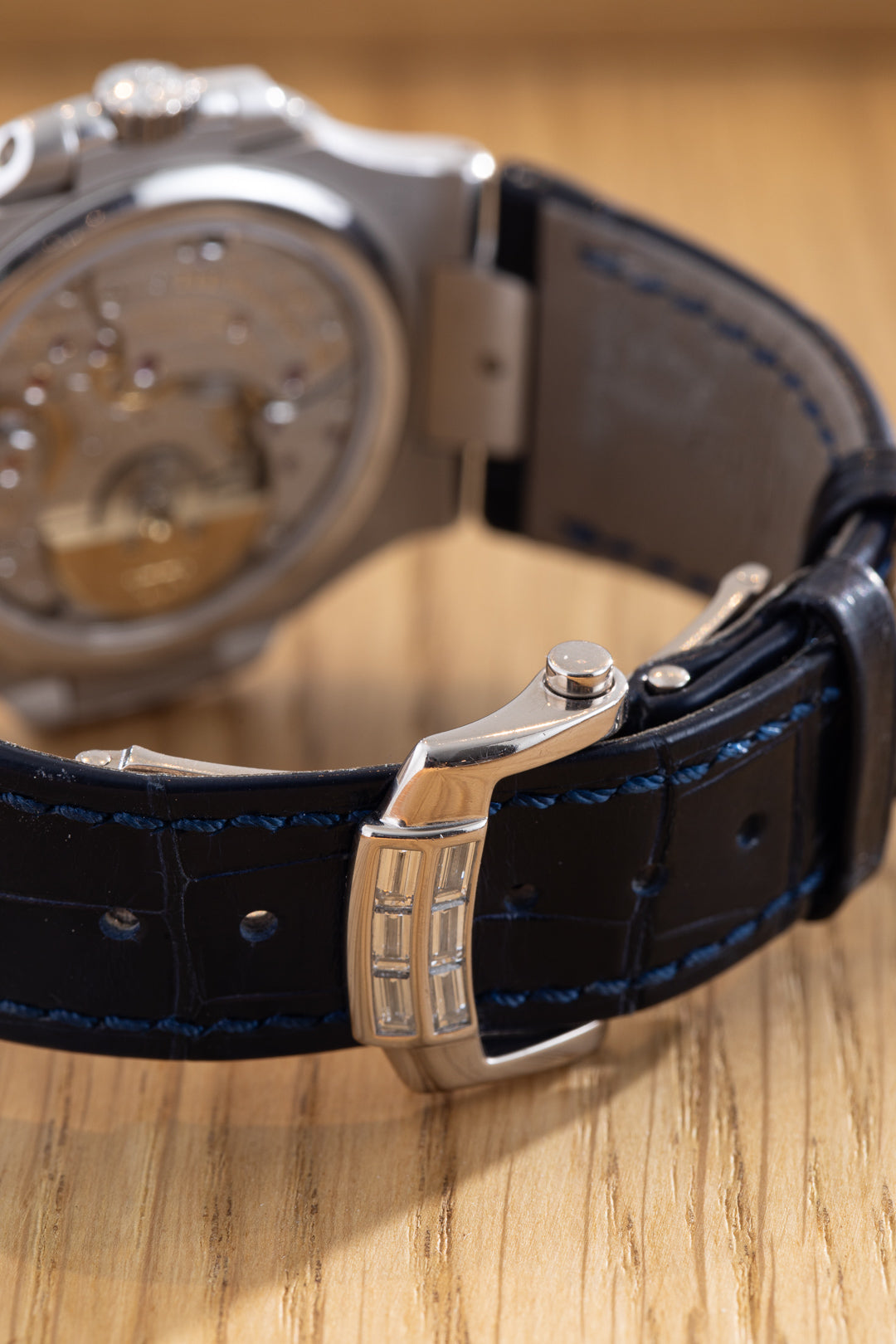 Nautilus White Gold Diamond Bezel