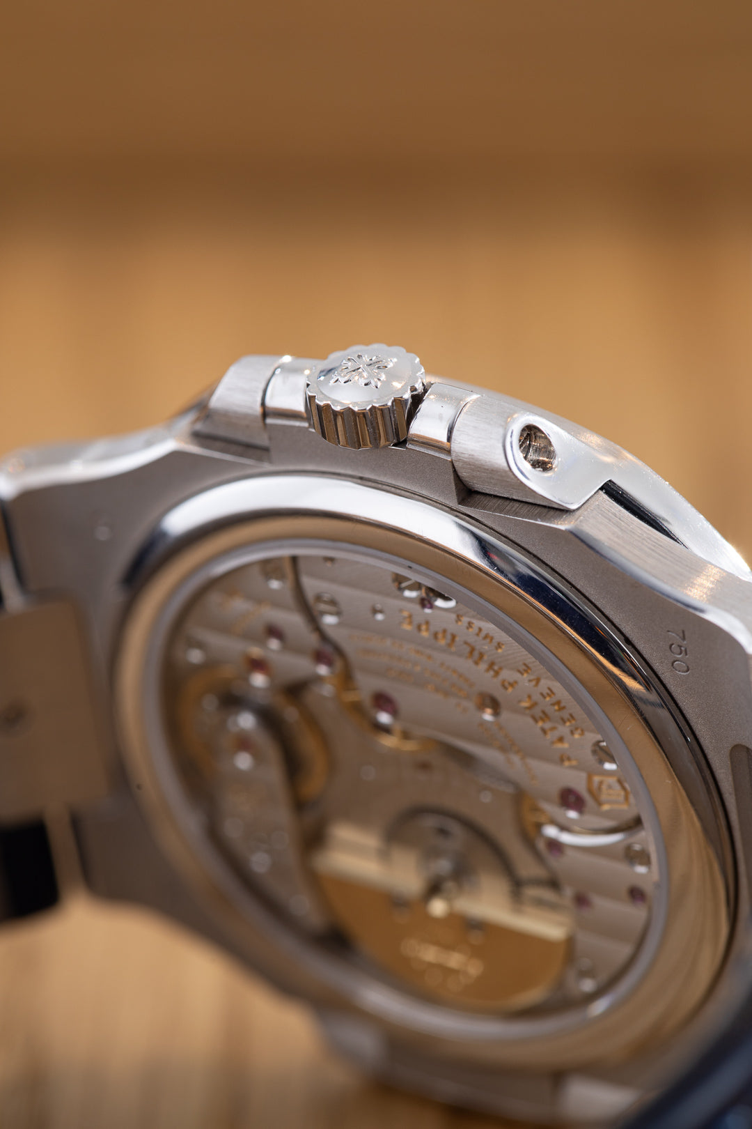 Nautilus White Gold Diamond Bezel