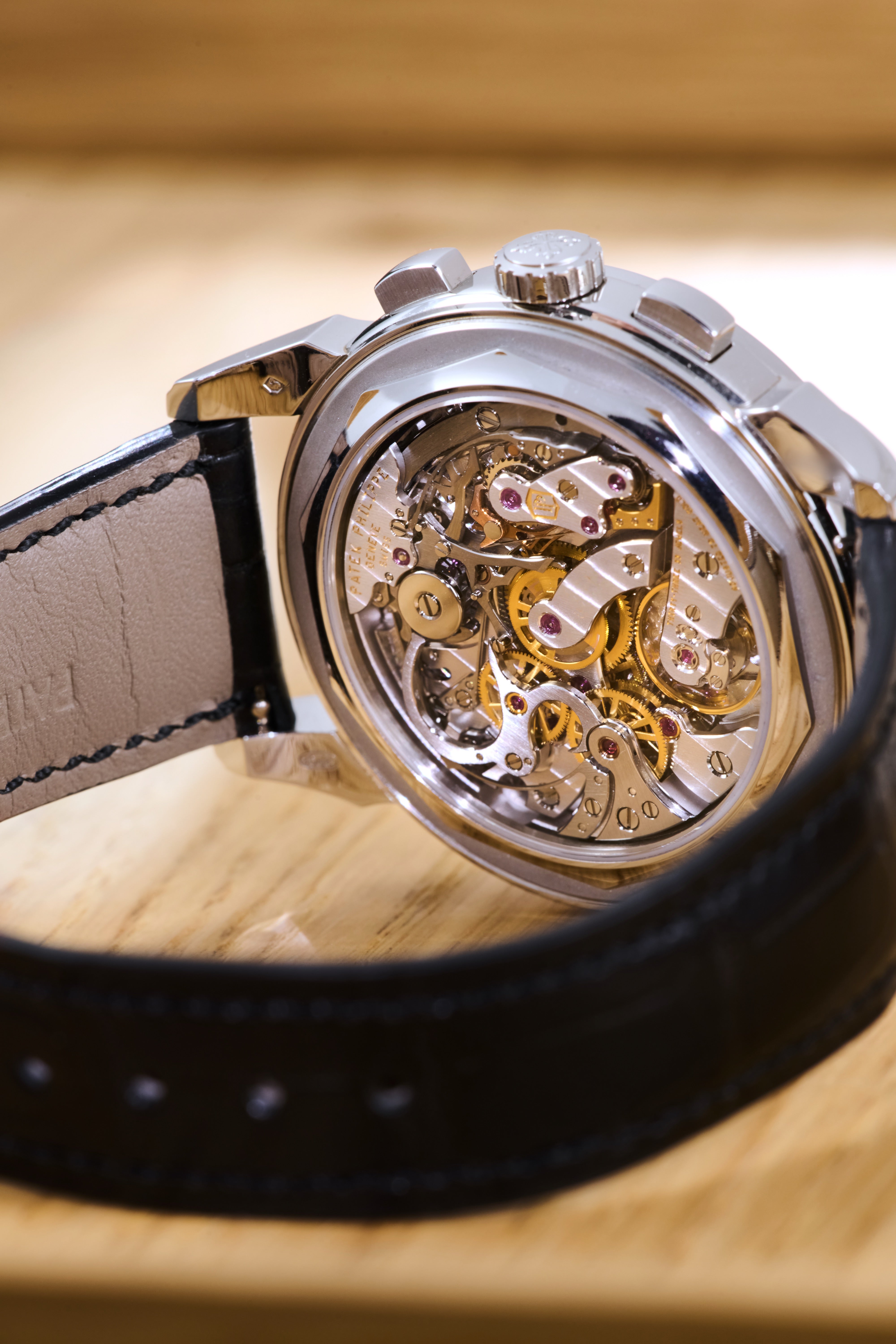 Patek Philippe Off-Catalogue Emerald Set Perpetual Calendar