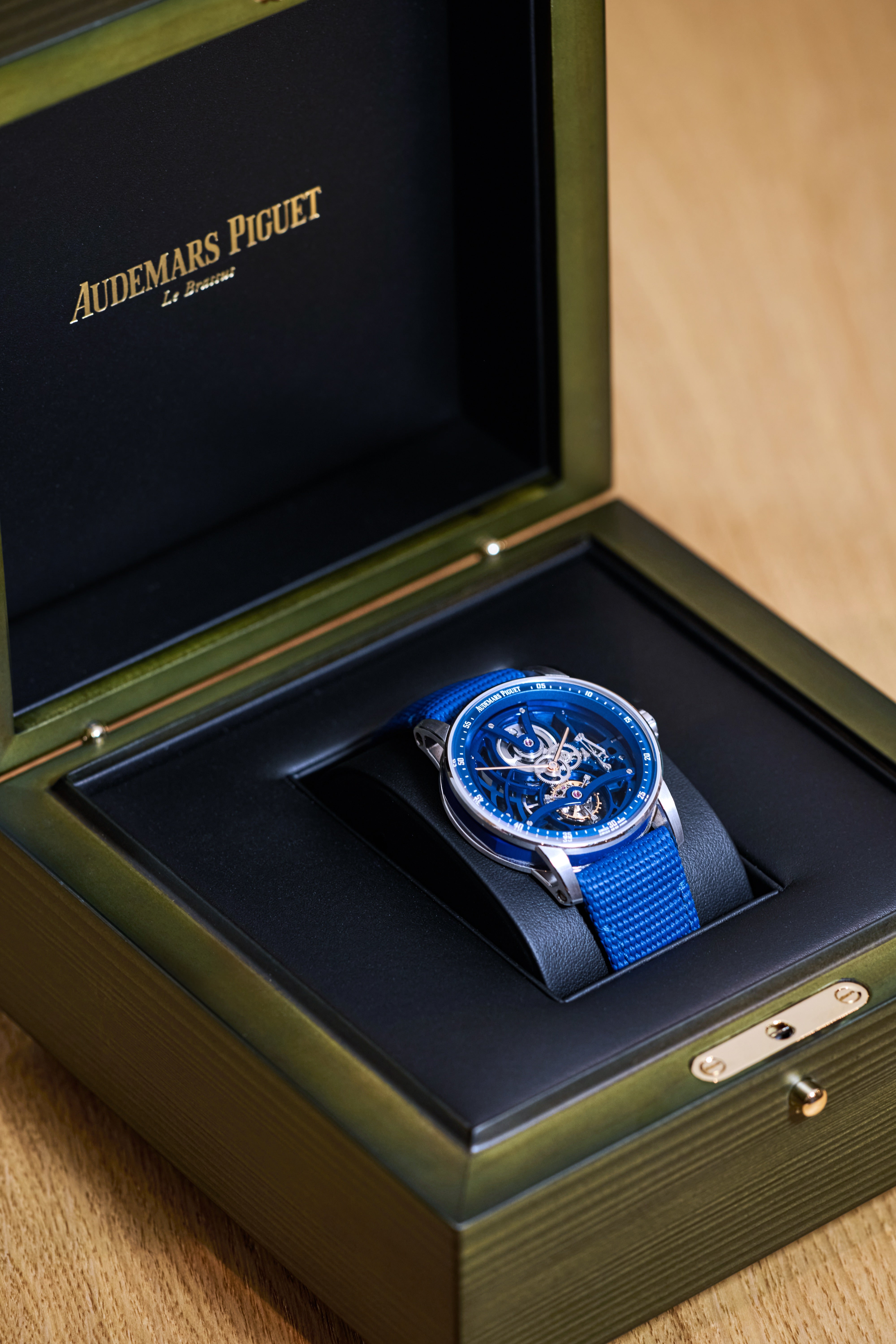 Audemars Piguet Code 11:59 Blue Ceramic Tourbillon