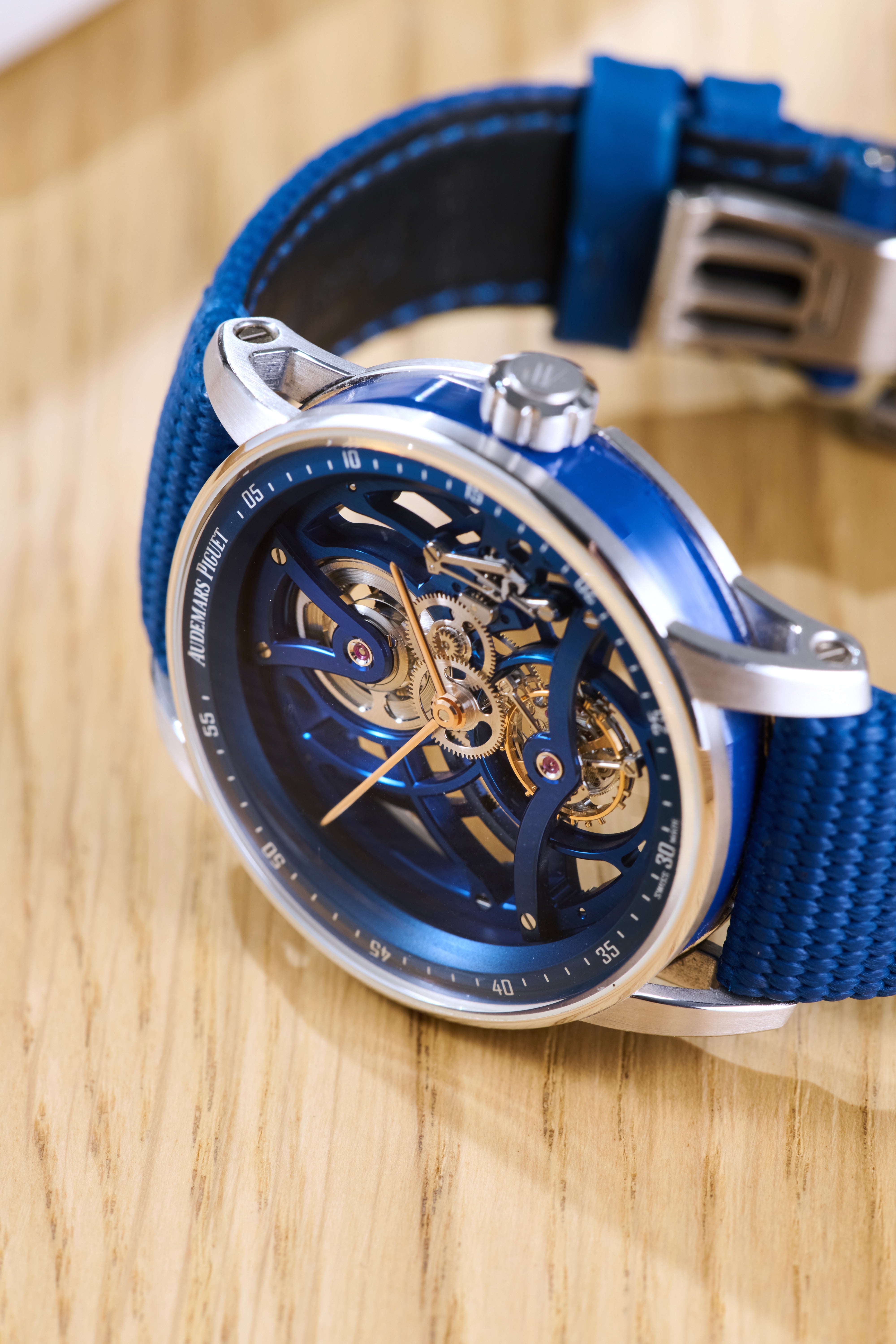 Audemars Piguet Code 11:59 Blue Ceramic Tourbillon