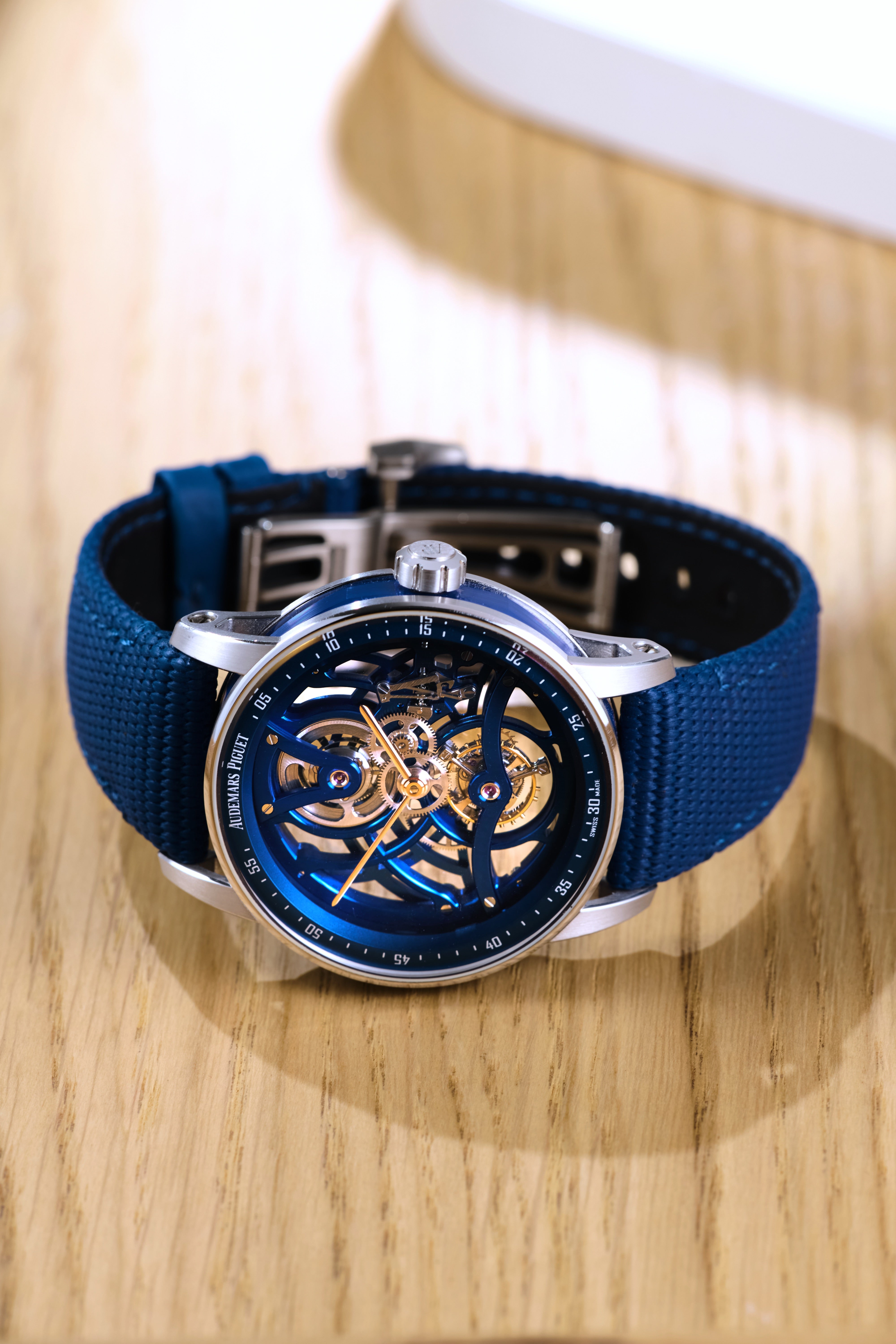 Audemars Piguet Code 11:59 Blue Ceramic Tourbillon